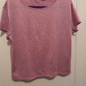 Under Armour Women's Light Purple Pink Short Sleeve Tee size medium NWOT